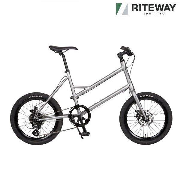 RITEWAY GLACIER ライトウェイ グレイシア (マットグレー) 2026 ミニベロ 小径...