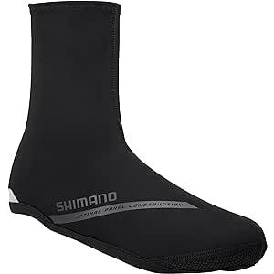 SHIMANO DUAL SOFT SHELL シューズカバー (ブラック) シマノ メンズ サイク...