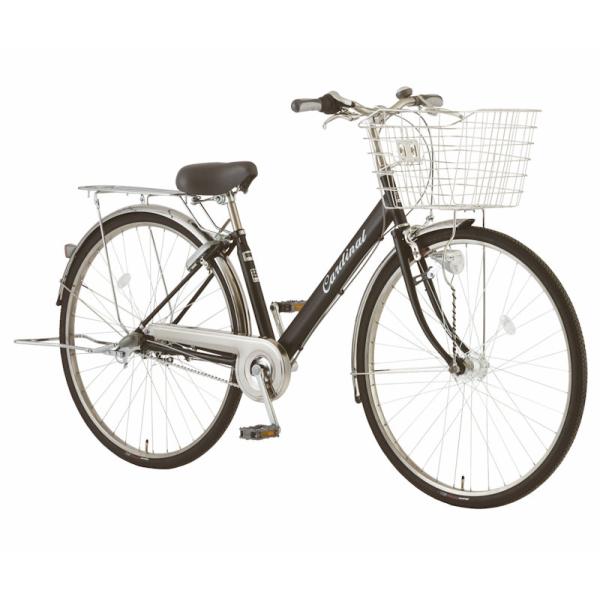 シティサイクル シオノ カーディナル 27インチ 内装3段変速 LEDオートライト (2color)...