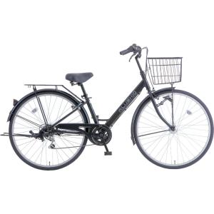 シティサイクル シオノ アルシオ 27 外装６段変速 オートライト (フラットブラック) SHION...