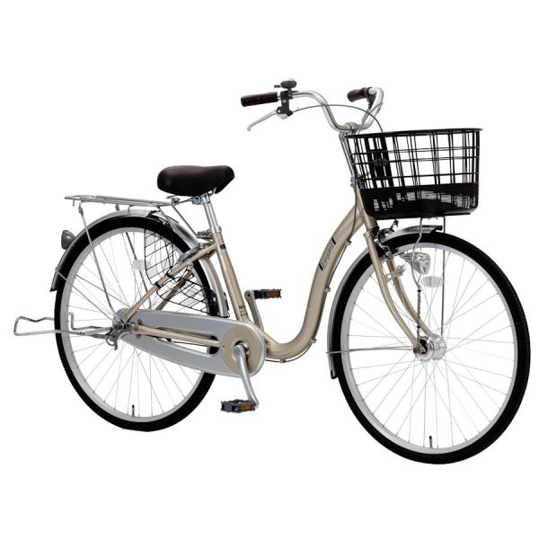シティサイクル シオノ エレガント 26インチ オートライト (アッシュゴールド) 26MSA-S-...