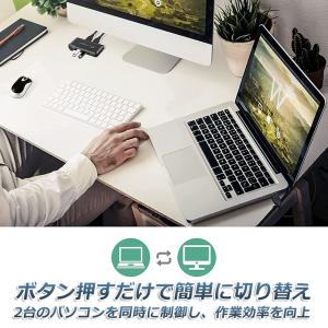 USB 切り替え機 切替器 pc2台用 usb...の詳細画像4