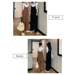 サロペット パンツ オールインワン ワイドパン...の詳細画像5