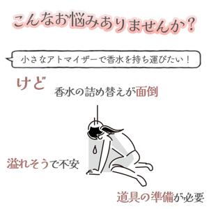 アトマイザー 香水 詰め替えボトル クイック ...の詳細画像3