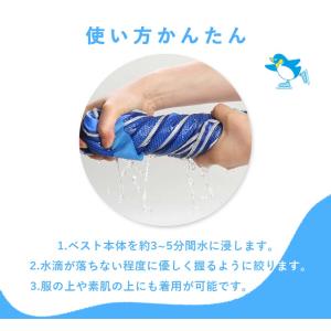 冷却ベスト クールベスト 冷感ベスト 冷却 熱...の詳細画像3