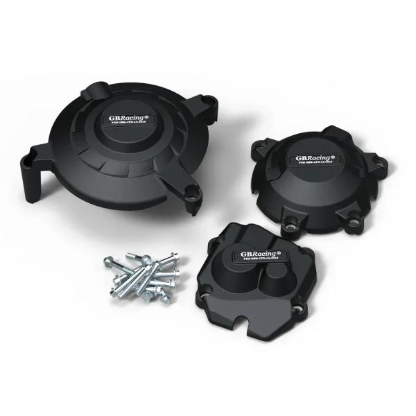 オートバイエンジンカバー 保護ケースセット カワサキ ZX-10R ZX10R 2011-2024 ...