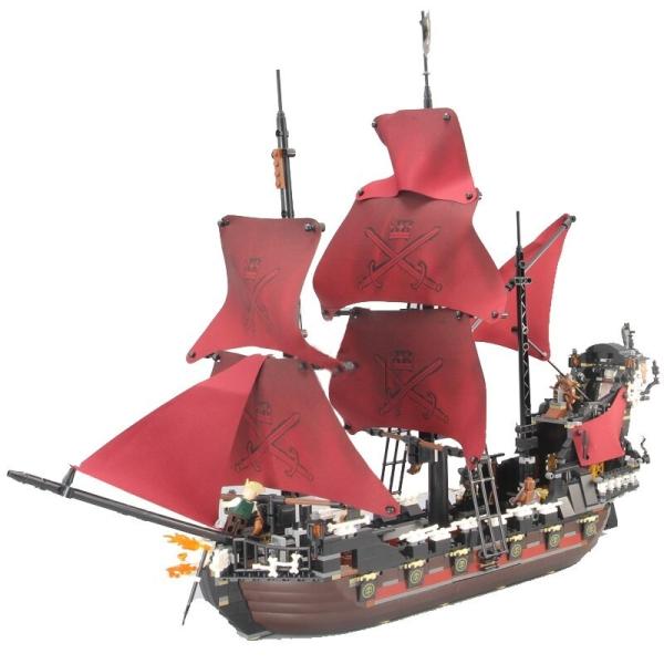 海賊船 ビルディングブロック カリブ海モデル レンガ D