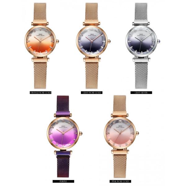 腕時計　レディース　グラデーションカットガラスデザインクウォーツ　女性腕時計　ファッション　プレゼン...