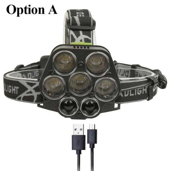 キャンプ　ヘッドライト　Litwod充電式ヘッドランプ　ヘッドライト×1 +USBケーブル×1
