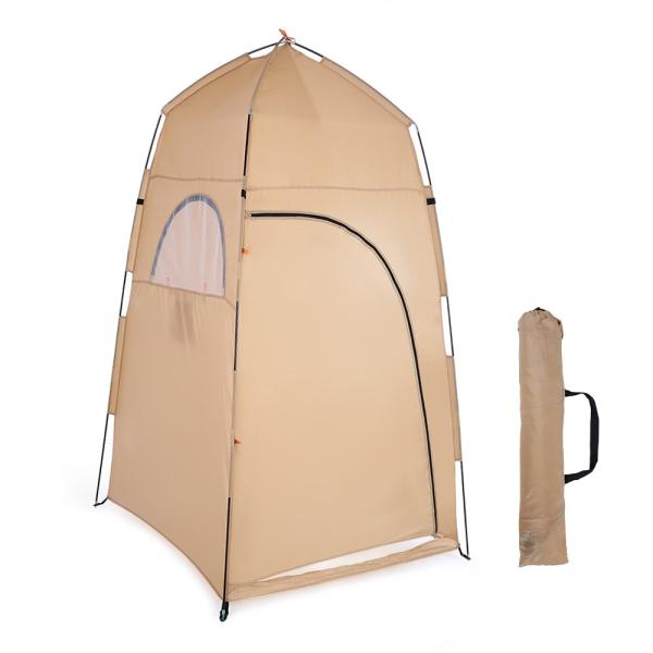 キャンプ　テント　TOMSHOO　ポータブル屋外シャワーテント　ビーチ　着替え