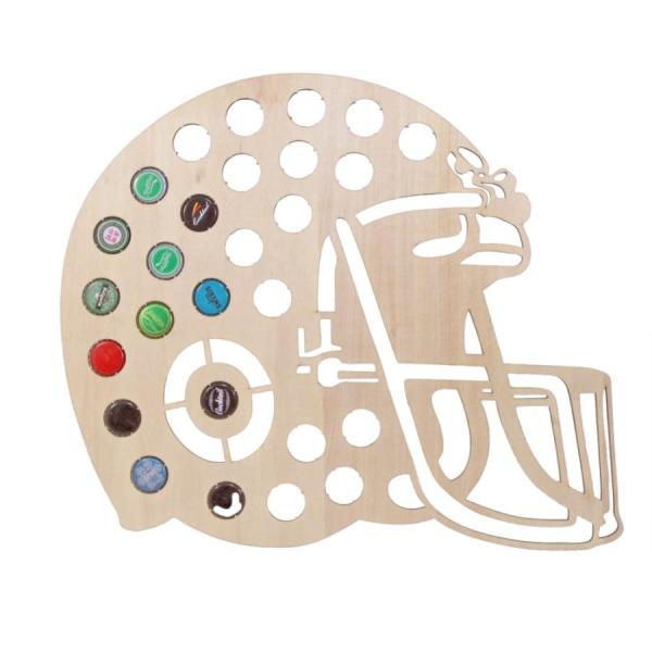 ホームデコレーション アメリカンフットボール ヘルメット ビールキャップ 装飾