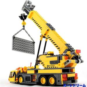 レゴ互換 LEGO クレーン車 トラック ビルディングブロック おもちゃ 380pcs｜ad0919