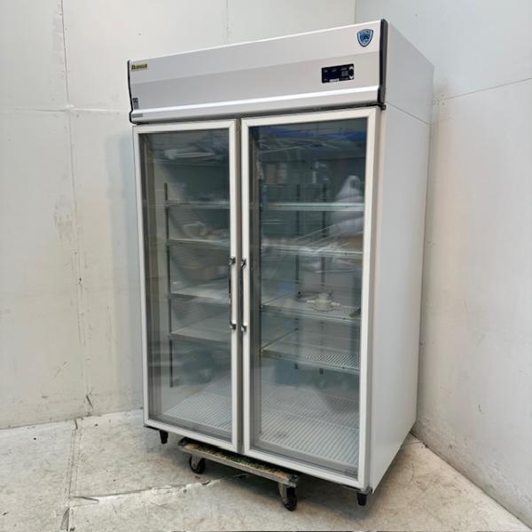 大和冷機 リーチイン冷蔵ショーケース 413AKP-EC 中古 1ヶ月保証 2018年製 三相200...