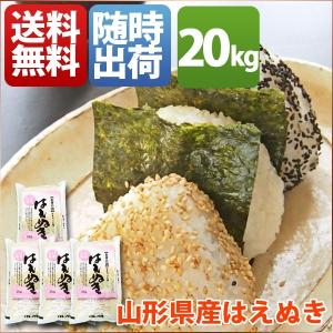 米 20kg はえぬき 山形県産 29年産 1等米 白米 小...