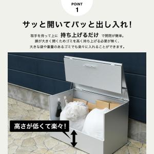 屋外収納庫 ゴミ置き場 大型 ダンボールストッ...の詳細画像3