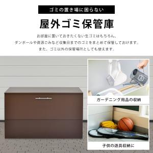 屋外収納庫 大型 スリム ダンボールストッカー...の詳細画像1