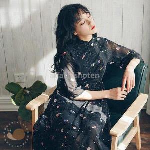 星柄ワンピースの商品一覧 通販 Yahoo ショッピング