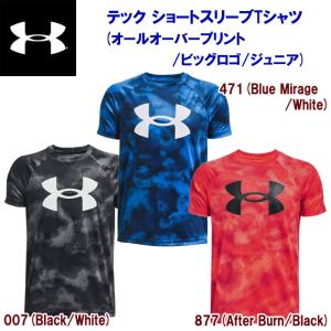 ジュニアTシャツ クリアランス UNDER ARMOUR(アンダーアーマー) テックビッグロゴプリントショートスリーブ(ジュニア/Tシャツ) 1363278N｜adachiundouguten