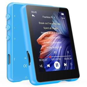 32GB MP3プレーヤー MECHEN Bluetooth 5.3 デジタルオーディオプレーヤー 超軽量 ミニ音楽プレーヤー スピーカー内蔵 2.4インチタッチスクリーン FM