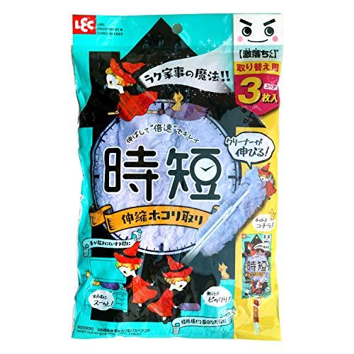 レックLEC 激落ち 時短 伸縮 ホコリ取りワイパー スペア 3個入