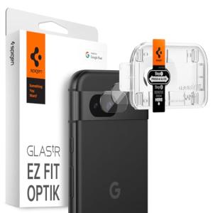 Spigen Google Pixel 8a ガラスフィルム カメラフィルム 保護 カメラ レンズ 2枚入 Glas tR EZ Fit Optik AGL07465｜add-shoping