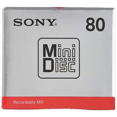 ソニー ミニディスク 80分、1枚パック MDW80T