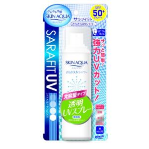 スキンアクア サラフィット UV さらさらUVシャワー 無香料 90g｜add-shoping