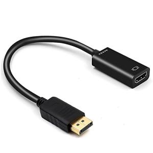 HDMI 変換アダプタ最大解像度 1080p サポート 金メッキコネクター搭載 HDMI 変換ケーブル HP、Dell、Lenovoなど対応ブラック｜add-shoping