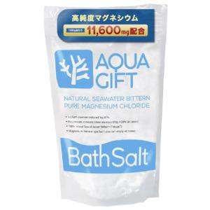 入浴剤 保湿 バスソルト AQUA GIFT アトピーラボ共同開発 アクアギフト 国産 マグネシウム 浴用化粧品 計量スプーン付 母の日 ギフト｜add-shoping