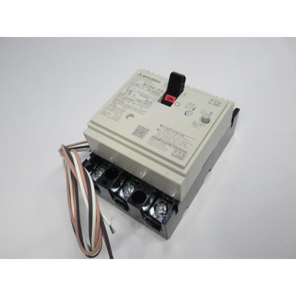 NV30-CS 3P 15A 100-230V 30MA AX-1LS 漏電遮断機 三菱電機(MIT...