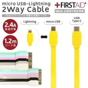 Lightning&microUSBケーブル for Typ...