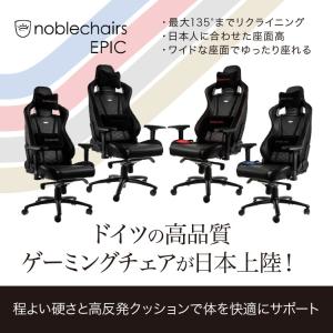 noblechairs EPIC ゲーミングチェア オフィスチェア ノーブルチェアーズ エピック　【代引き不可】【沖縄・離島配送不可】