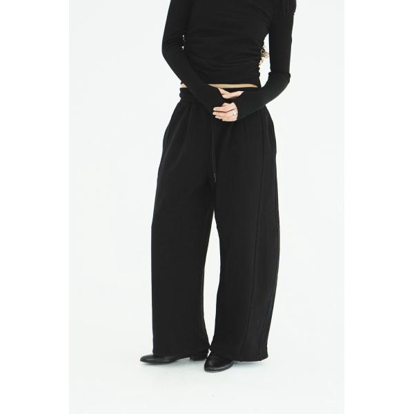 クラネ / CLANE スウェットパンツ - COCOON BULKY SWEAT PANTS(BL...