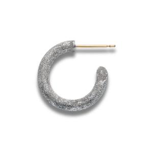 キャリアリング / CAREERING フープピアス - CRYSTALLIZED 501(SV)