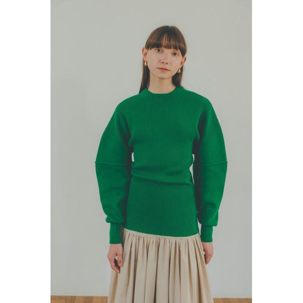 クラネ / CLANE 3WAY ARRANGE SEPARATE KNIT TOPS - GREE...