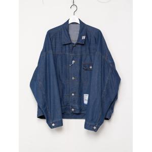 メゾン ミハラヤスヒロ / Maison MIHARA YASUHIRO インストルメンタル / in・stru(men-tal). コットン/テンセル デニムブルゾン - CO/TE DENIM BAGGY JACKET -…｜addict-online