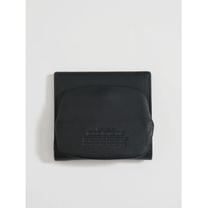 メゾン ミハラヤスヒロ / Maison MIHARA YASUHIRO フォルデッドウォレット&コインケース - Folded Wallet & Coin Case - BLACK｜addict-online