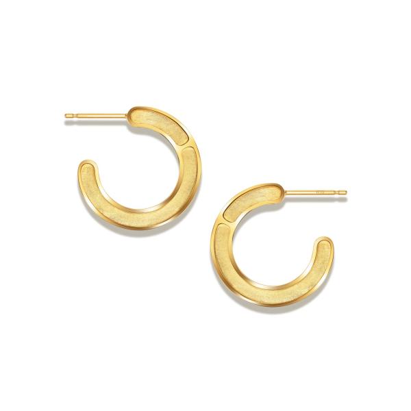 キャリアリング / CAREERING 【両耳用】 FRAME  701 YELLOW -  フープ...