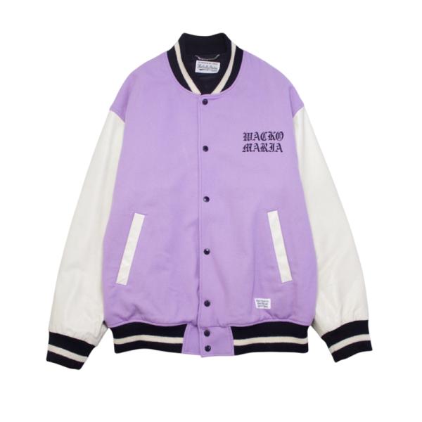 WACKO MARIA ワコマリア LEATHER VARSITY JACKET TYPE 3  (...