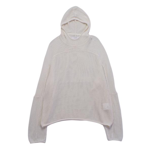 JIEDA ジエダ MESH HOODIE (USED) メッシュフーディー メッシュパーカー シア...
