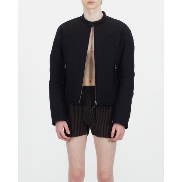 NVRFRGT ネヴァーフォーゲット  25AW PADDED MOTORCYCLE JACKET ...