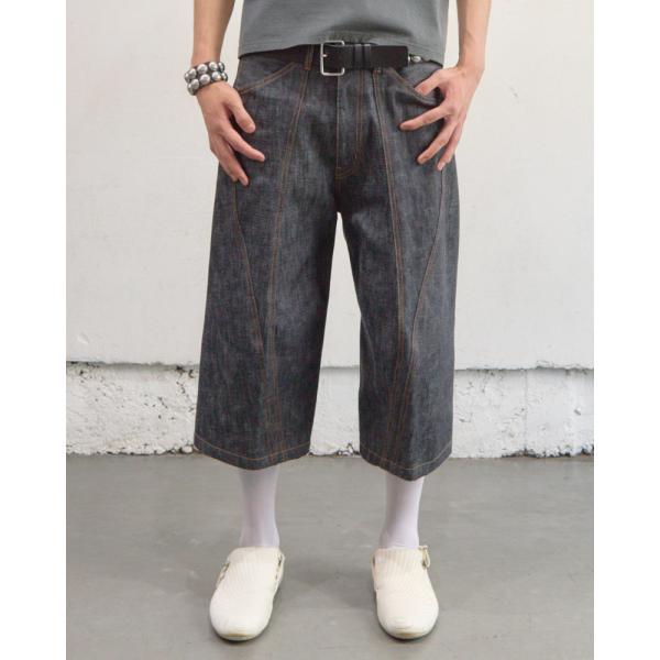 NVRFRGT ネヴァーフォーゲット 26SS 3D TWISTED JORTS (RAW INDI...