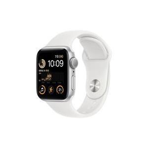 【新品/在庫あり】Apple Watch SE 第2世代 GPSモデル 40mm MNJV3J/A [シルバー/ホワイトスポーツバンド]｜additionelekitel