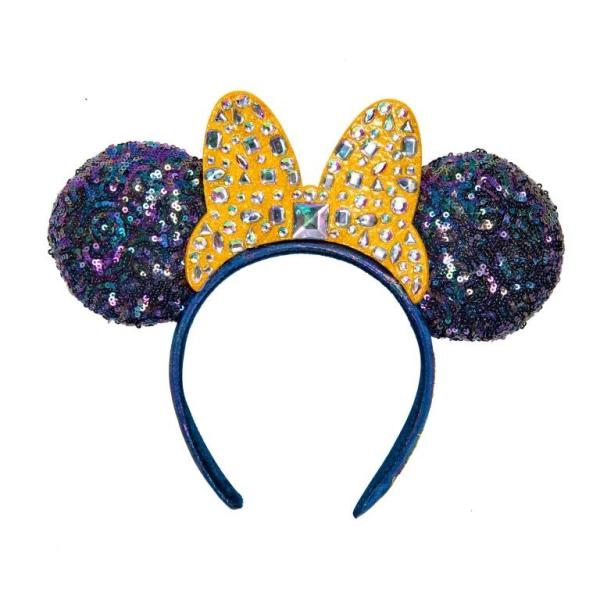 WDW 50周年限定 ミニーカチューシャ ディズニーワールドMinnie Mouse Jeweled...