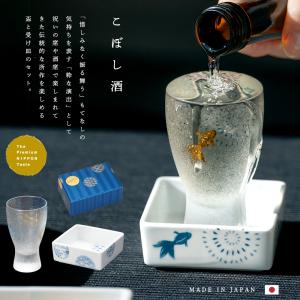 おしゃれ 日本酒グラス こぼし酒 セット プレミアム PNT 化粧箱入 アデリア 日本製 | 和 プレゼント ギフト 贈答 ガラス 酒器｜アデリア ヤフーショッピング店