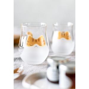 ねこ グラス わたしの家族 猫 220ml ア...の詳細画像1