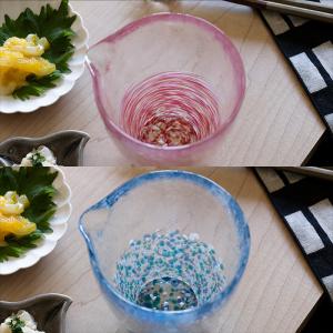 津軽びいどろ 片口 徳利 酒器 アデリア 日本...の詳細画像5