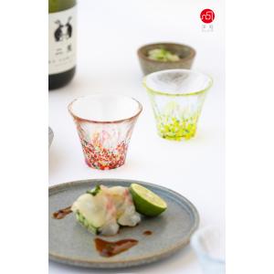 津軽びいどろ 盃 にほんの色ふうけい 75ml...の詳細画像1