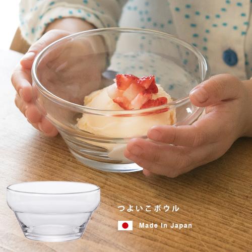 ガラスボウル つよいこボール アデリア 食洗機対応 日本製 | 割れにくい ガラス グラス コップ ...