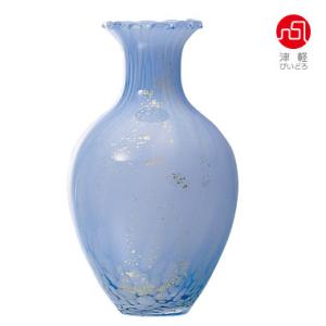 津軽びいどろ 花瓶 花びん フラワーベース 花器 おしゃれ ガラス